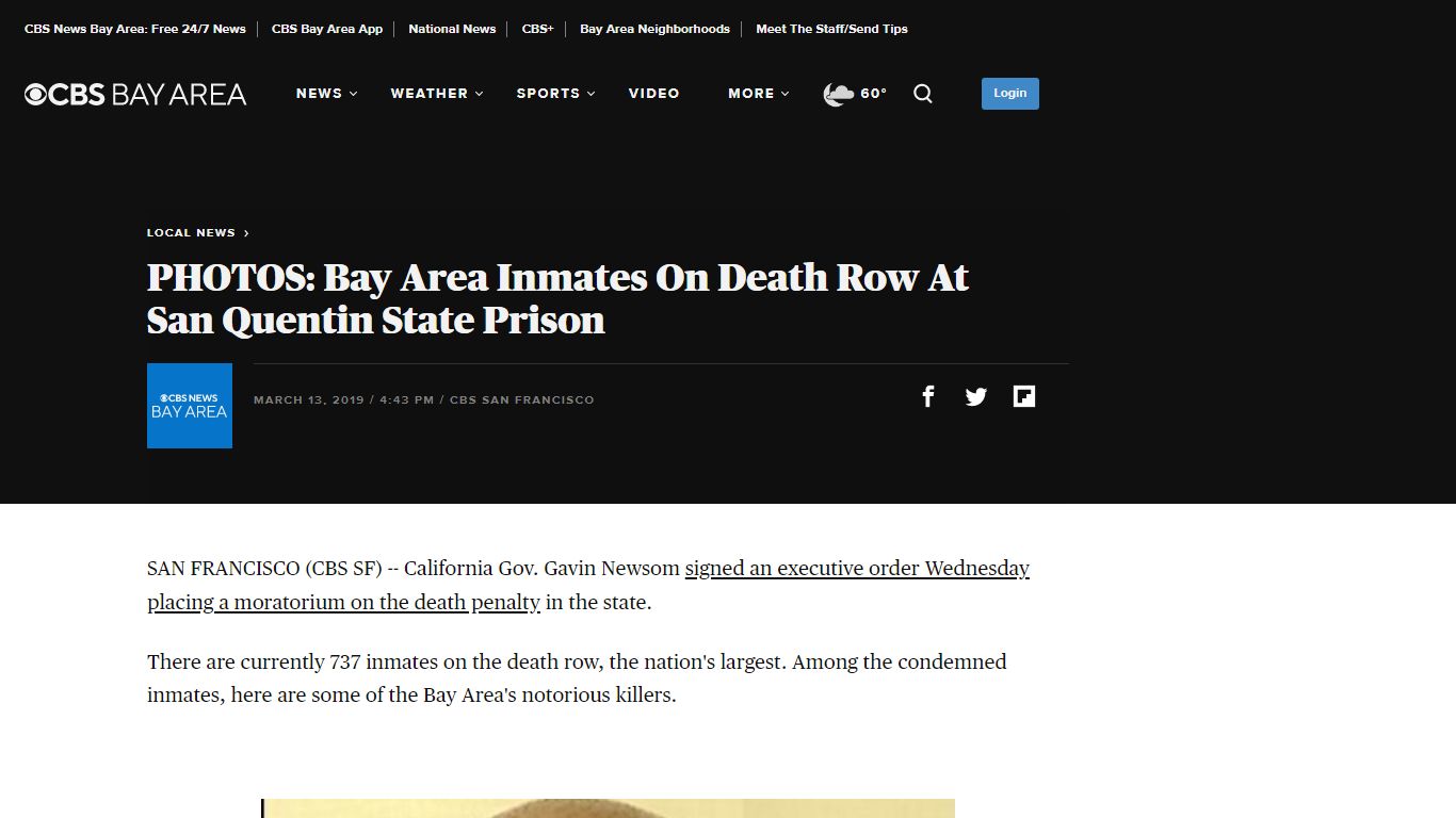 PHOTOS: Bay Area Inmates On Death Row At San Quentin State ...